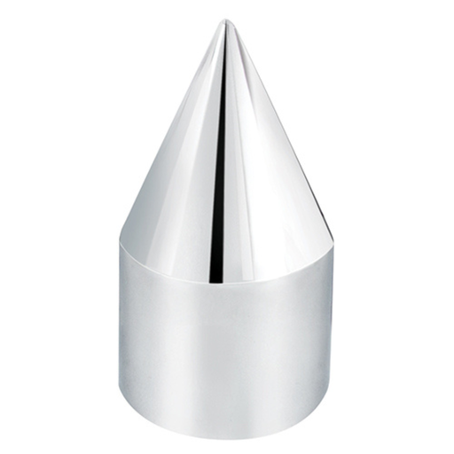 15/16" x 2-1/2" Chrome Plastic Spike Nut Cover | Push-On | United Pacific