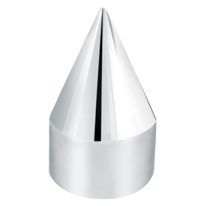 3/4" x 1-7/8" Chrome Plastic Spike Nut Cover | Push-On | United Pacific