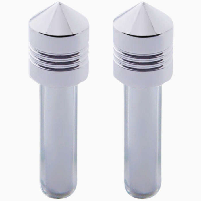 Door Lock Knob | Pointed Chrome | United Pacific