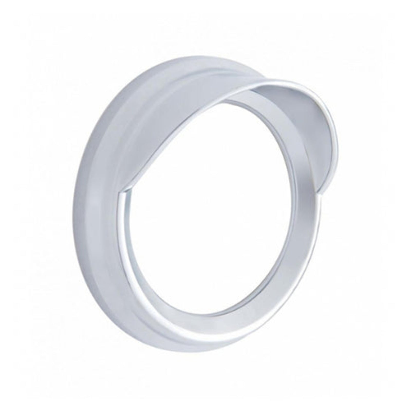 Chrome Pyrometer Gauge Bezel with Visor for Kenworth and Peterbilt | United Pacific