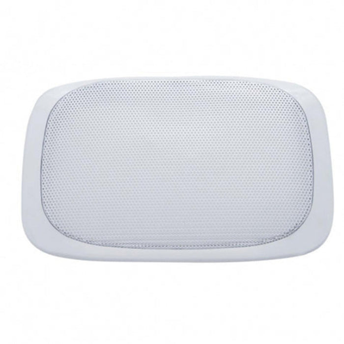 Chrome Rectangular Speaker Cover for Peterbilt | United Pacific