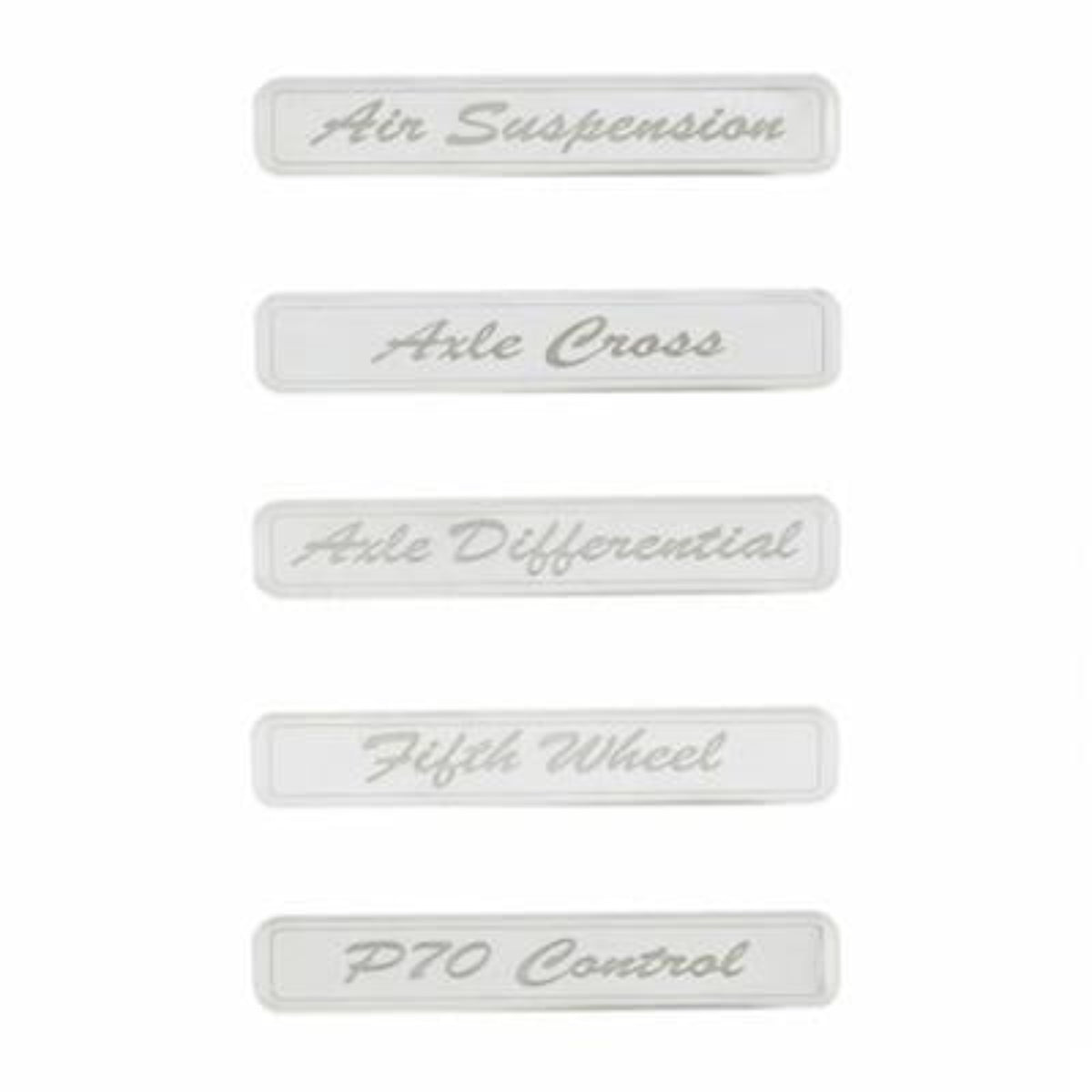 Chrome Rocker Switch Cover for Peterbilt 579 | United Pacific