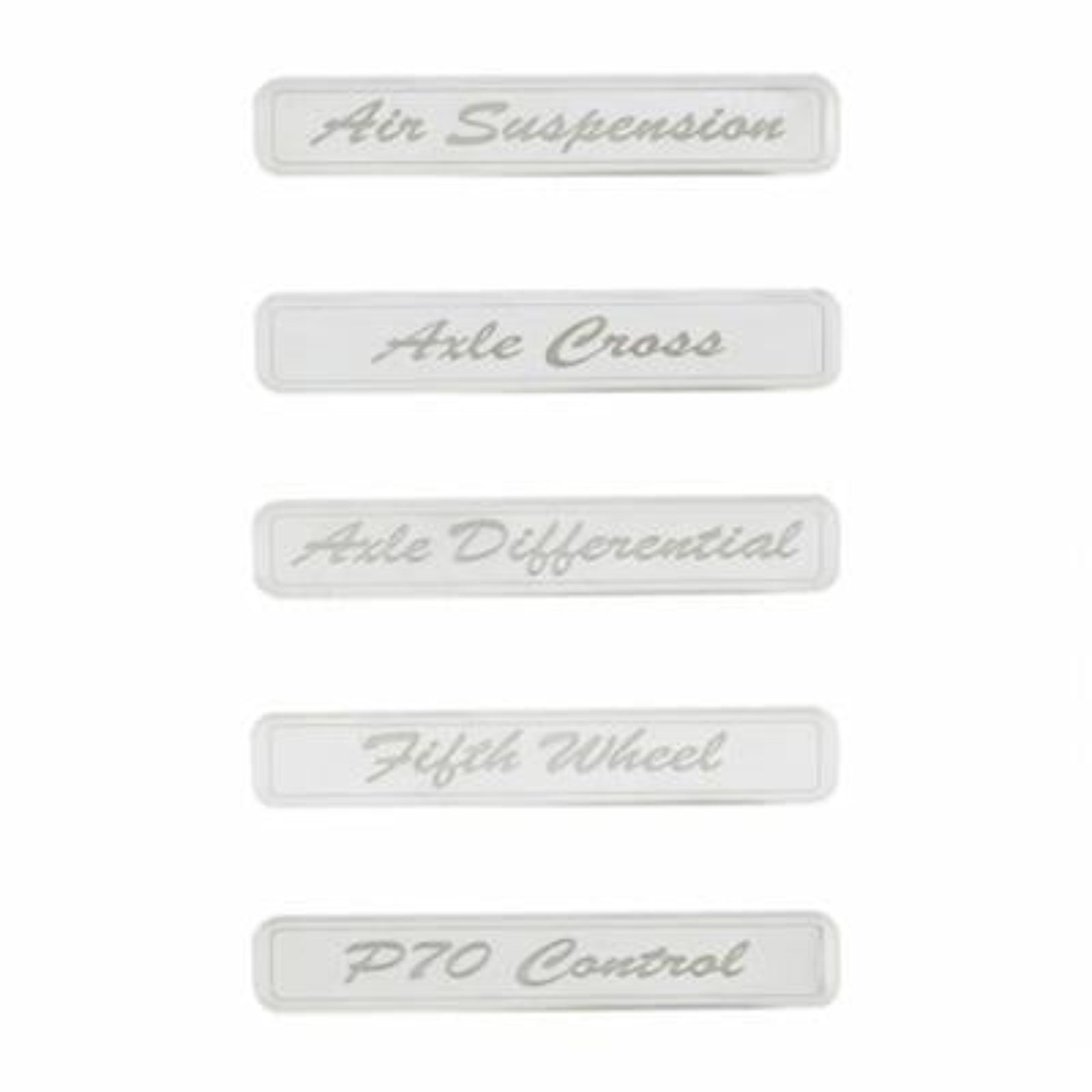 Chrome Rocker Switch Cover for Peterbilt 579 | United Pacific