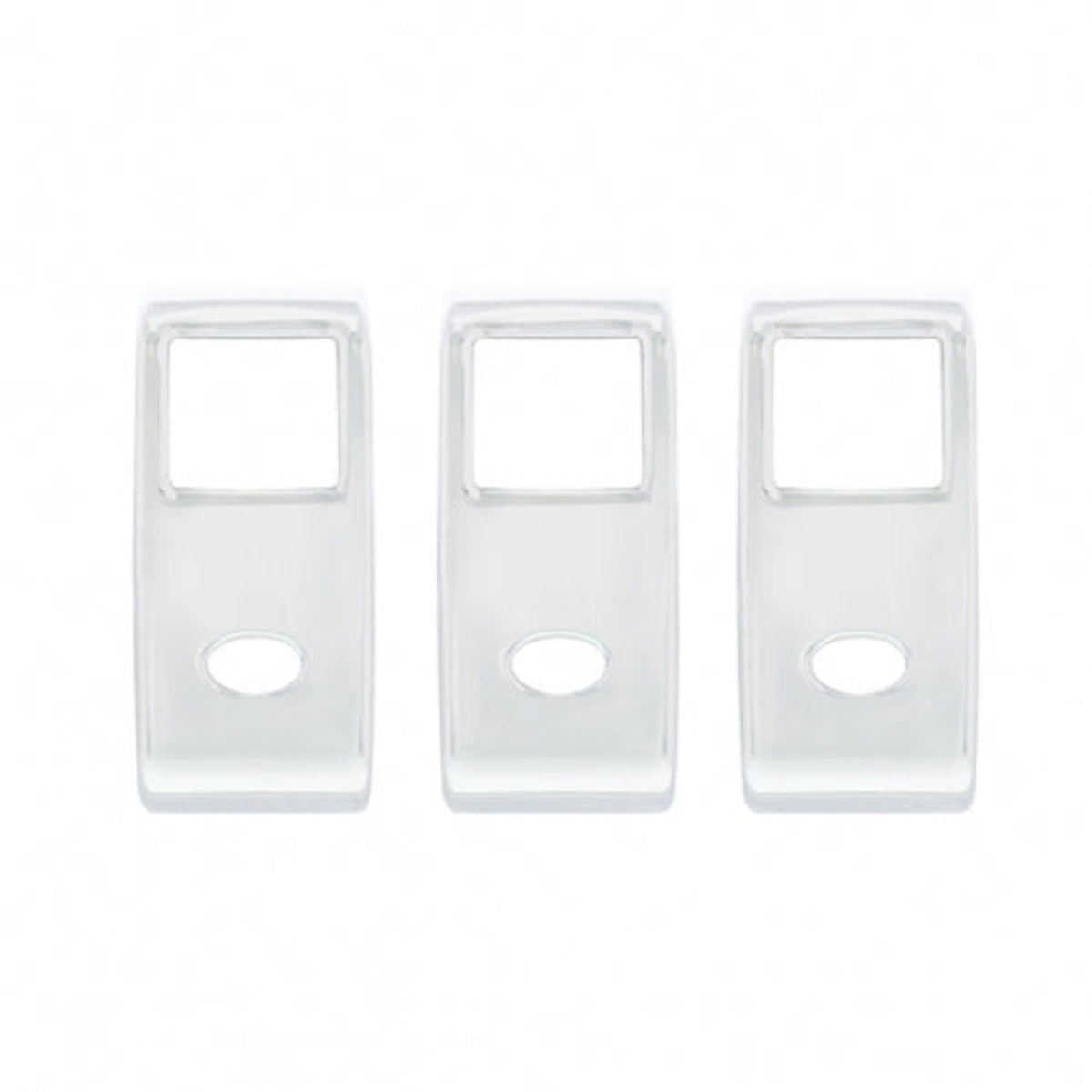 Chrome Rocker Switch Cover Set for Peterbilt and Kenworth | United Pacific