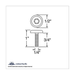 Chrome Short OEM Style Dash Screws | Kenworth | United Pacific