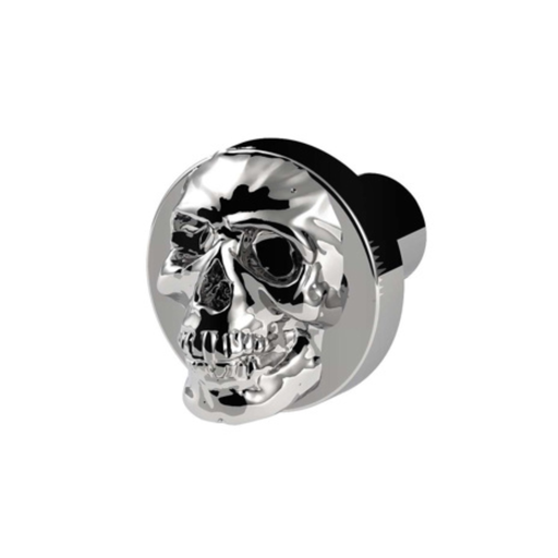 Chrome Skull Air Valve Knob | United Pacific