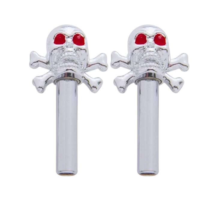 Door Lock Knob | Skull Chrome | United Pacific