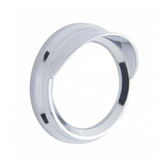 Chrome Speed and Tachometer Gauge Bezel with Visor for Freightliner and Peterbilt | United Pacific