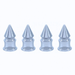 Chrome Spike Valve Caps | 4-Pack | United Pacific