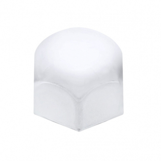 3/4" x 11/16" Chrome Steel Lug Nut Cover | Standard Shape No Flange | United Pacific