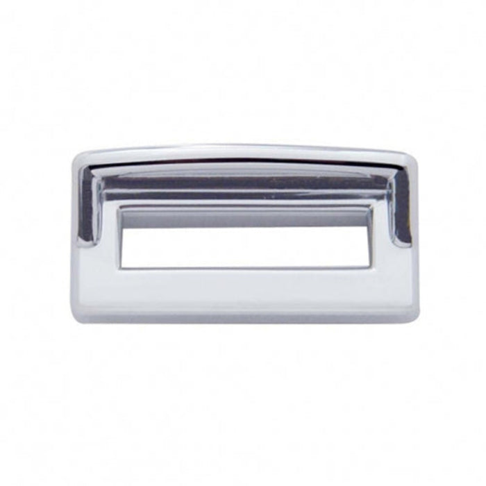 Chrome Switch Label Covers with Visor for Peterbilt | United Pacific