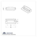 Chrome Switch Label Covers with Visor for Peterbilt | United Pacific