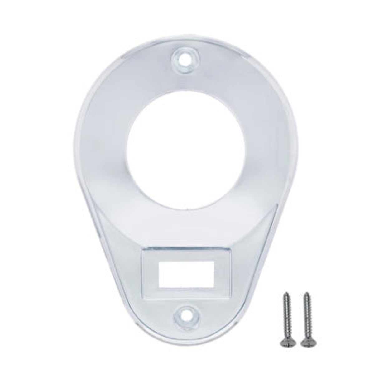 Chrome Plastic Teardrop Style Dome Light Cover for Kenworth T600 T660 T800 W900 | United Pacific