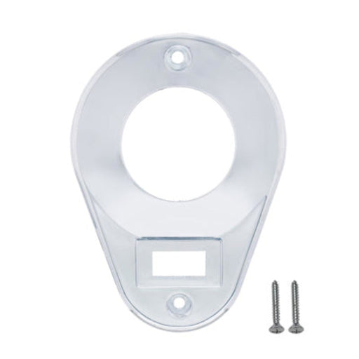 Chrome Plastic Teardrop Style Dome Light Cover for Kenworth T600 T660 T800 W900 | United Pacific