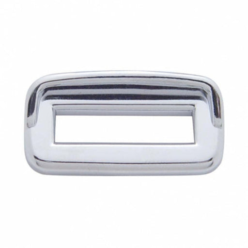 Chrome Toggle Switch Label Cover with Visor for Peterbilt | United Pacific
