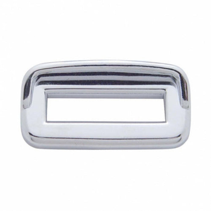 Chrome Toggle Switch Label Cover with Visor for Peterbilt | United Pacific