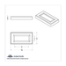 Chrome Toggle Switch Label Covers | Kenworth | United Pacific