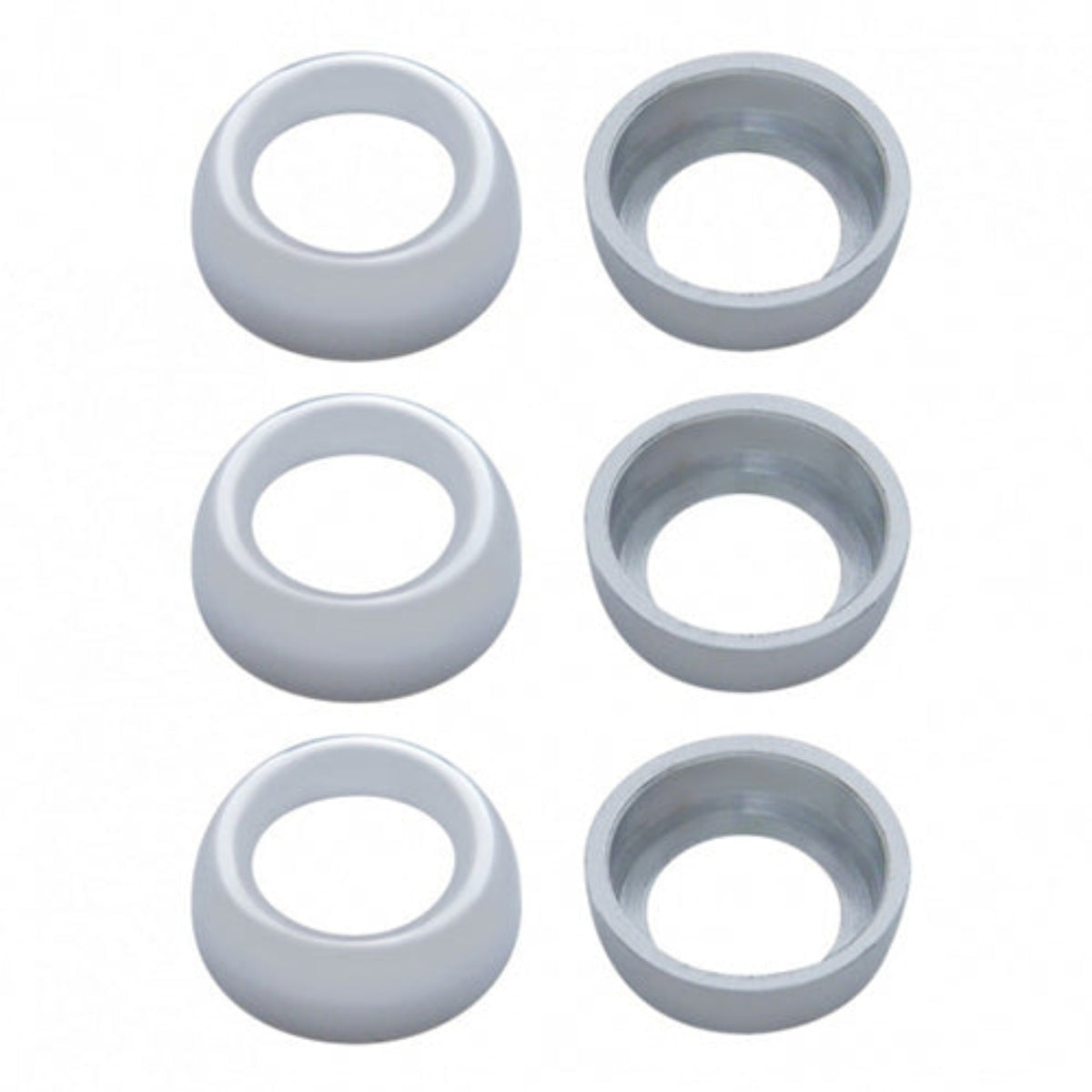 Chrome Toggle Switch Nut Cover for Peterbilt | United Pacific