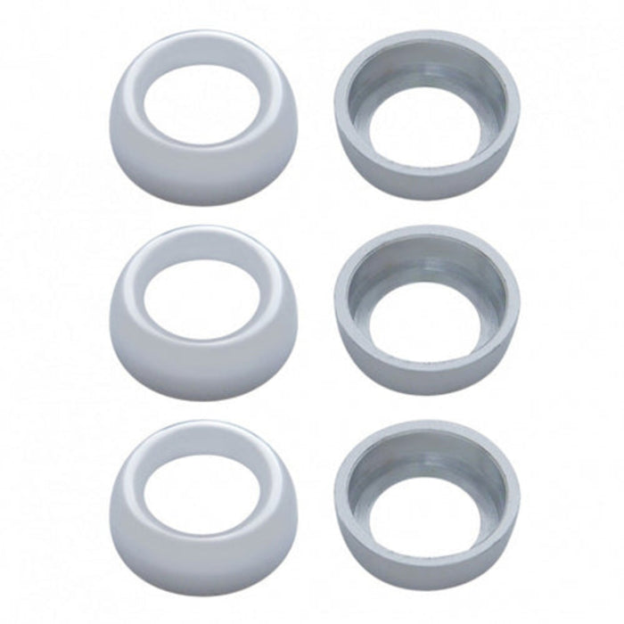 Chrome Toggle Switch Nut Cover for Peterbilt | United Pacific