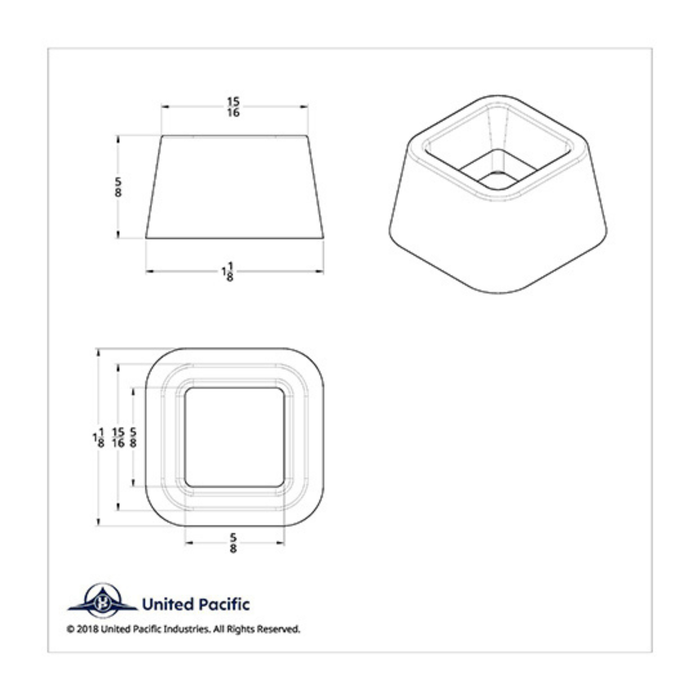 Chrome Turn Indicator Trim | Kenworth | United Pacific