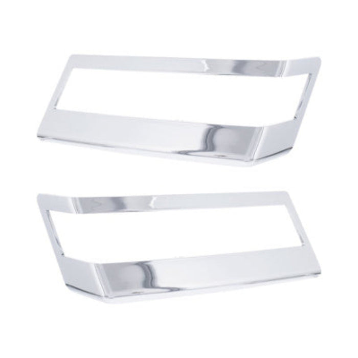 Chrome Turn Signal Bezels for Freightliner Cascadia 2018–2023 | United Pacific