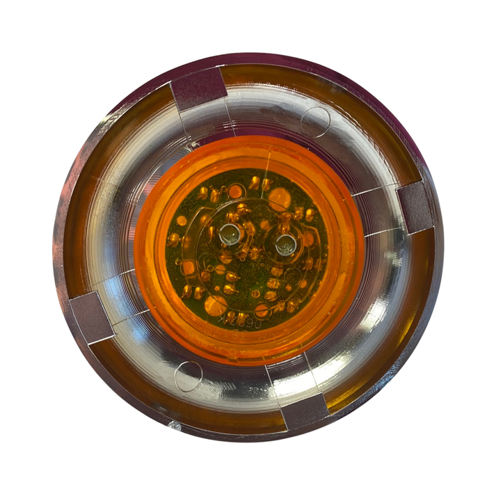 Chrome Twist On Light Bezel | 2 1/2 Inch Round Light | United Pacific