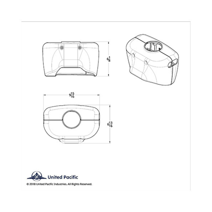 Chrome Upper Steering Column Cover for Peterbilt and Kenworth | United Pacific