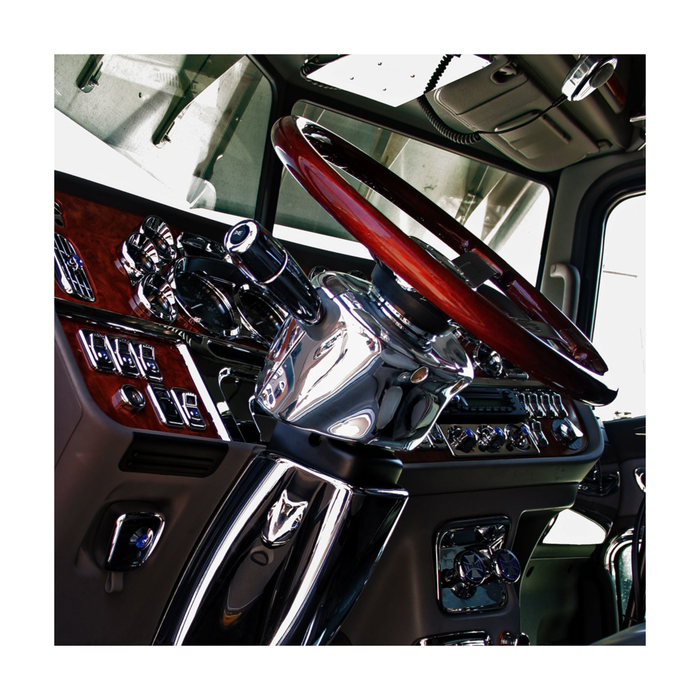 Chrome Upper Steering Column Cover for Peterbilt and Kenworth | United Pacific
