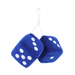 Classic Fuzzy Dice | Blue | United Pacific