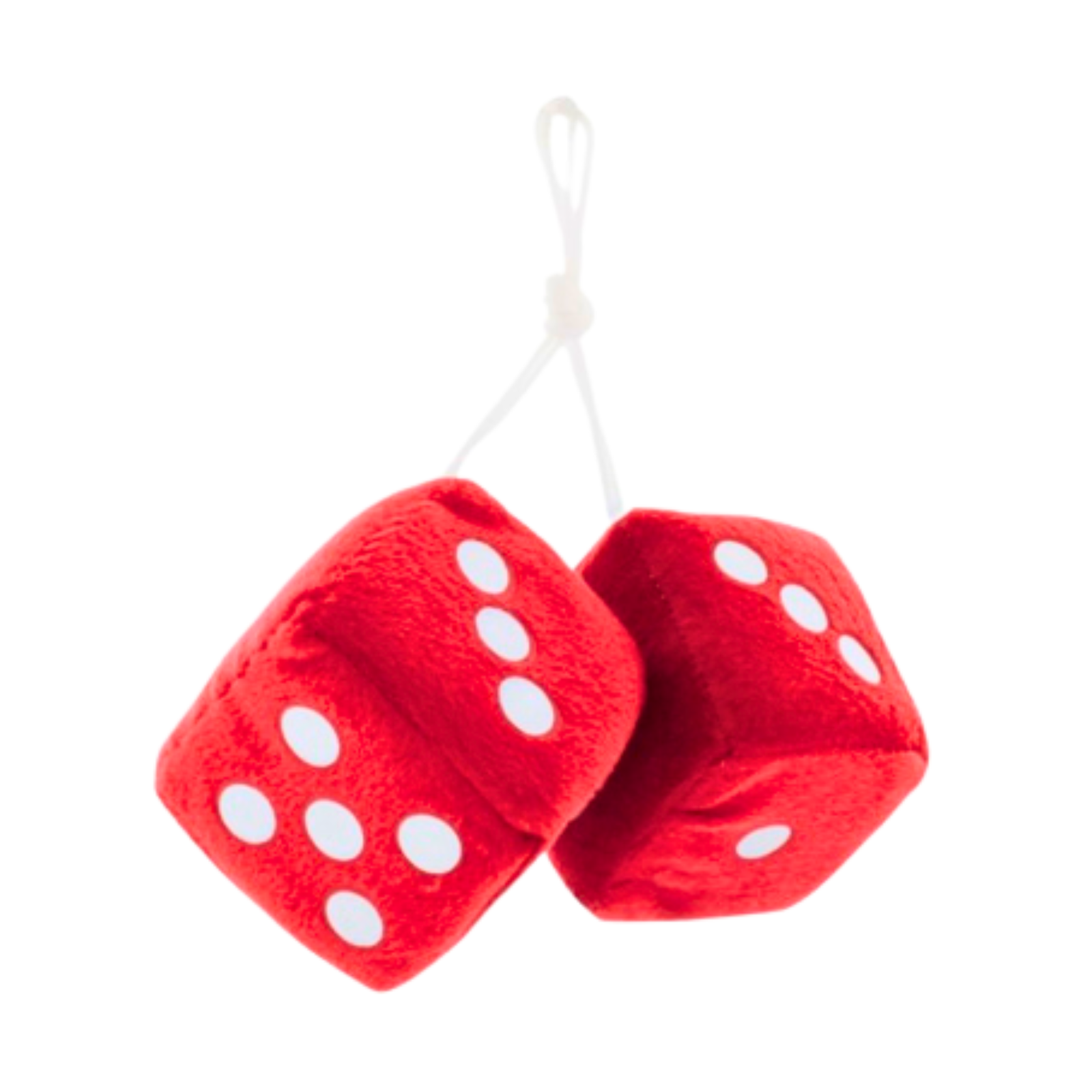 Classic Fuzzy Dice | Red | United Pacific