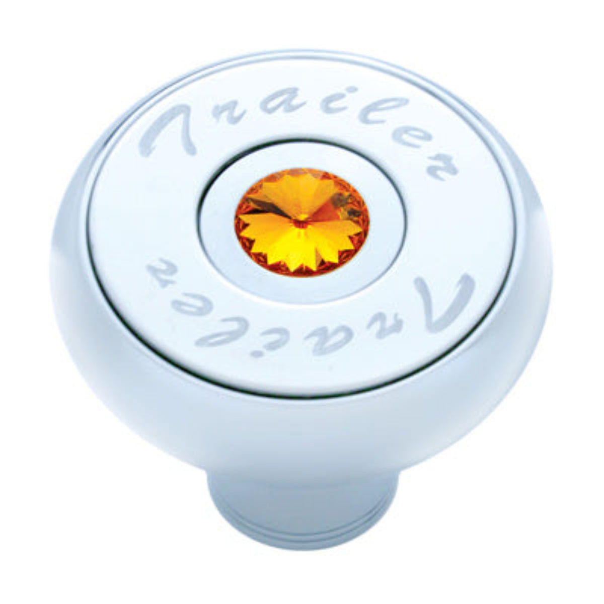Crystal Air Valve Knob Amber Trailer | United Pacific