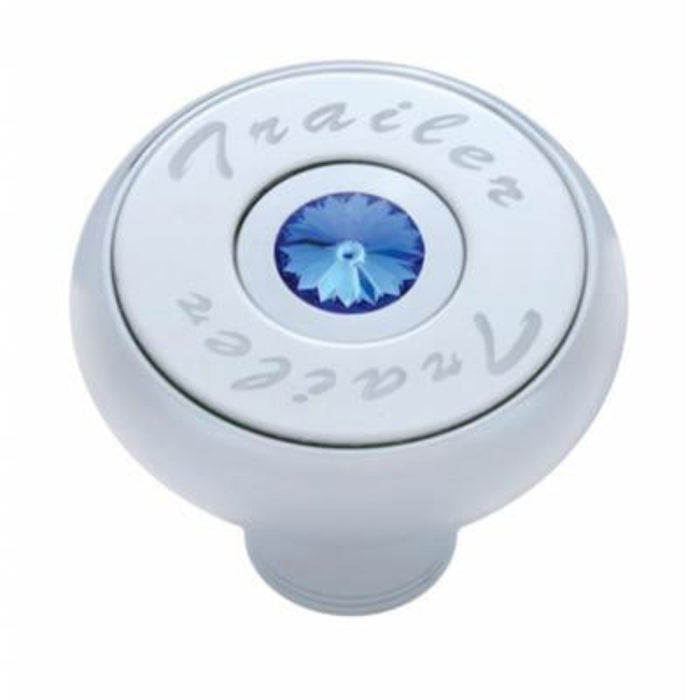 Crystal Air Valve Knob Blue Trailer | United Pacific
