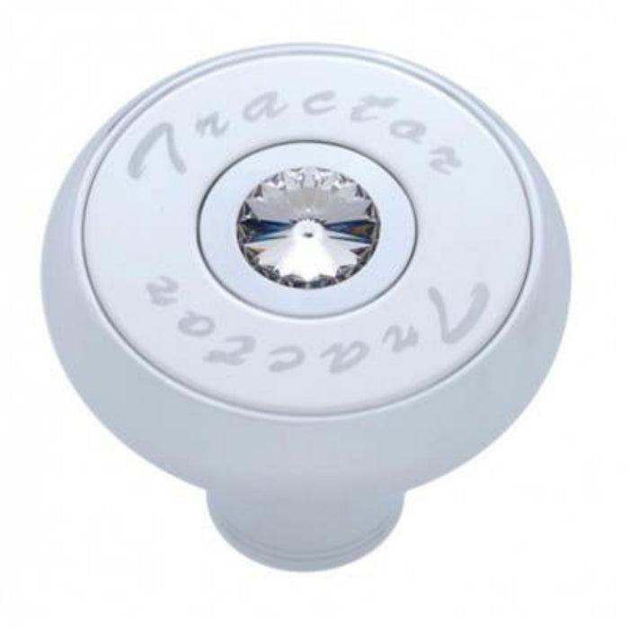 Crystal Air Valve Knob Clear Tractor | United Pacific