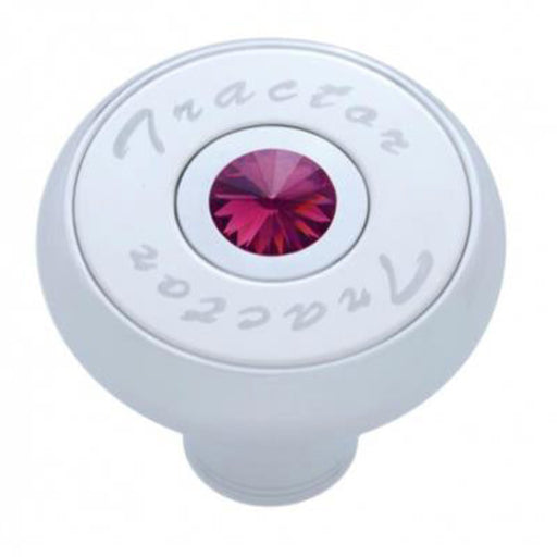 Crystal Air Valve Knob Purple Tractor | United Pacific