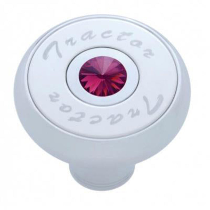 Crystal Air Valve Knob Purple Tractor | United Pacific