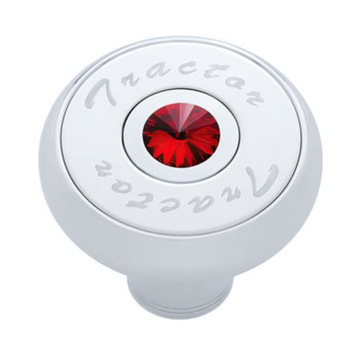 Crystal Air Valve Knob Red Tractor | United Pacific