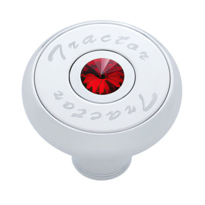 Crystal Air Valve Knob Red Tractor | United Pacific