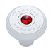 Crystal Air Valve Knob Red Tractor | United Pacific