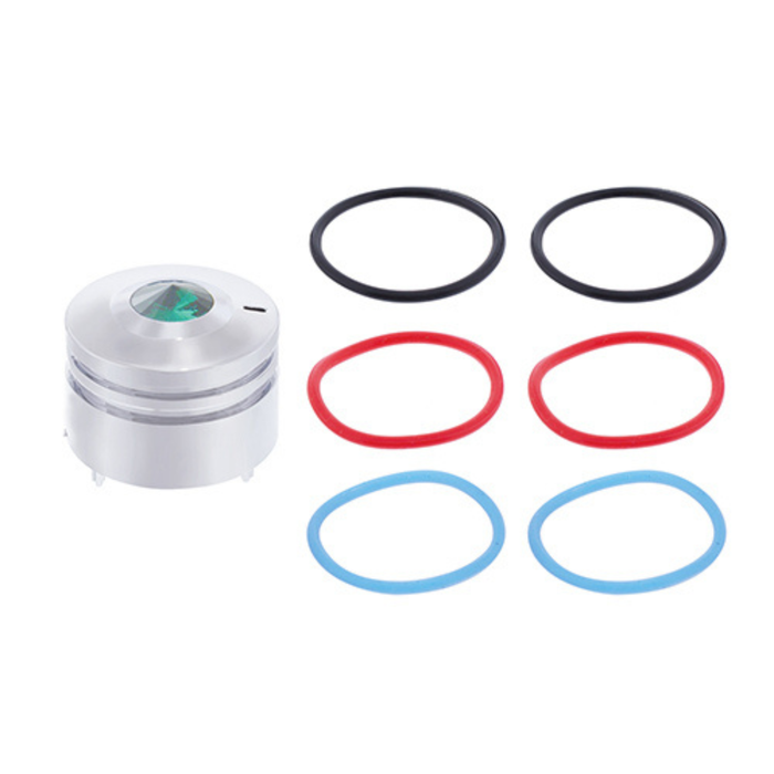 Deluxe Signature A/C Control Knob | Green Crystal | Peterbilt | United Pacific