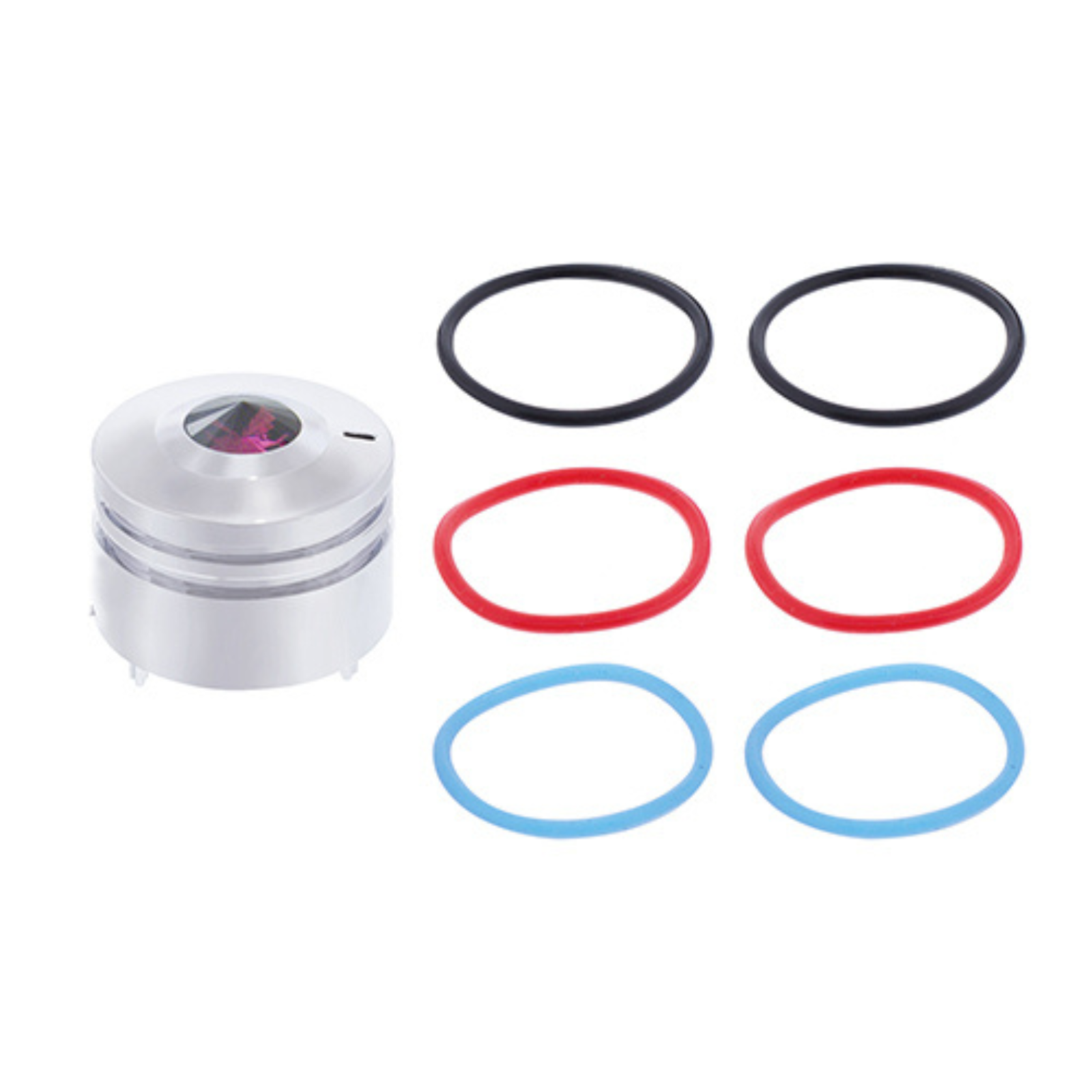 Deluxe Signature A/C Control Knob | Red Crystal | Peterbilt | United Pacific