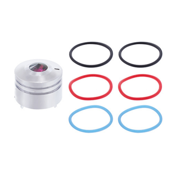 Deluxe Signature A/C Control Knob | Purple Crystal | Peterbilt | United Pacific