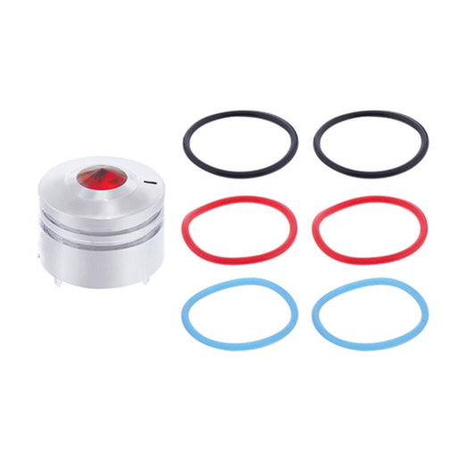 Deluxe Signature A/C Control Knob | Red Crystal | Peterbilt | United Pacific