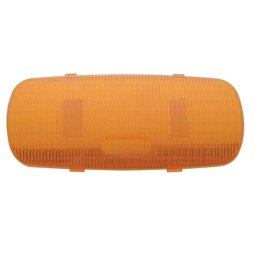 Rectangular Upper Center Dome Light Lens Amber | United Pacific