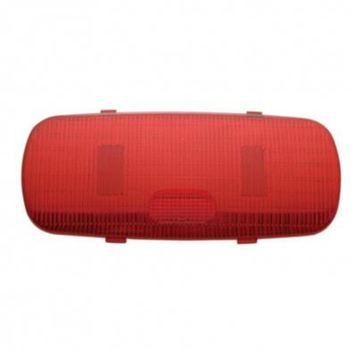 Rectangular Upper Center Dome Light Lens Red | United Pacific