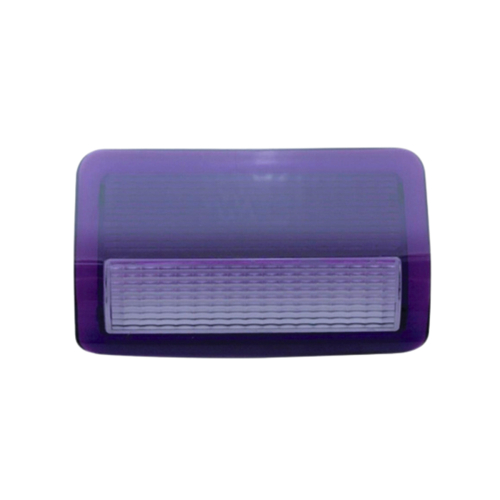 Door Courtesy Light Lens Purple | OEM Style Replacement for Peterbilt | United Pacific