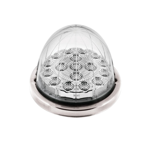 Double Fury Amber Blue Dual Color Watermelon Light | 17 LED | Stainless Bezel | United Pacific