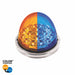 Double Fury Amber Blue Dual Color Watermelon Light | 17 LED | Stainless Bezel | United Pacific