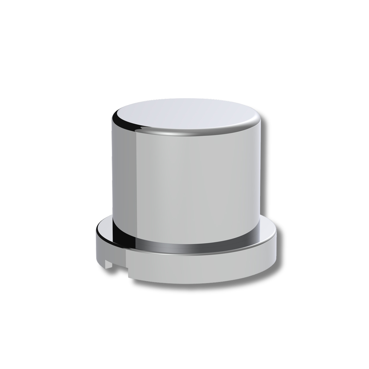 Flat Top Nut Covers Chrome 15/16 10 Pack | United Pacific