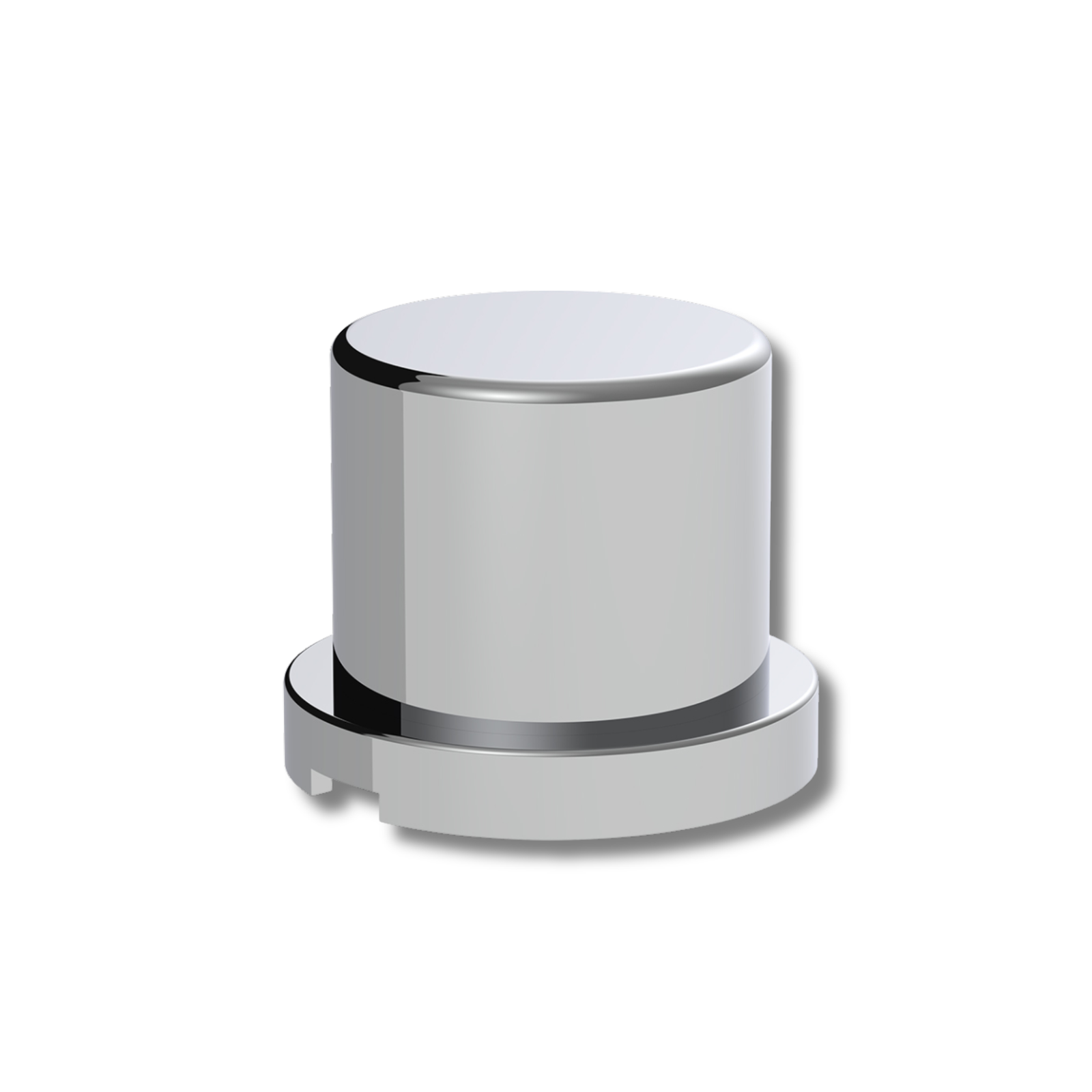 Flat Top Nut Covers Chrome 15/16 10 Pack | United Pacific