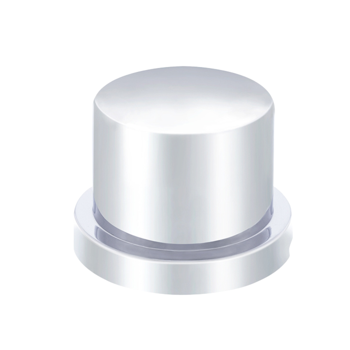 Flat Top Nut Covers Chrome 9/16 10 Pack | United Pacific